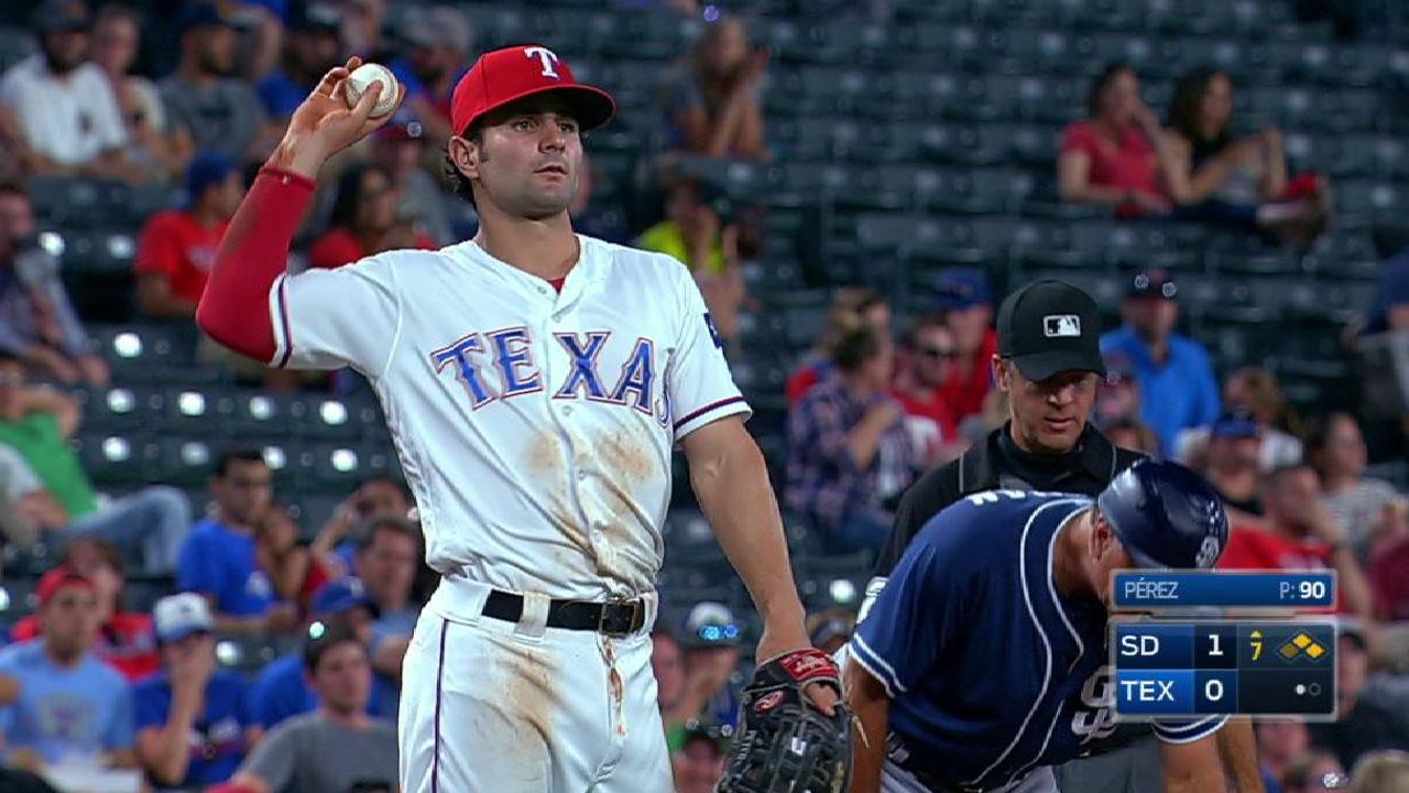 Kozma's diving stop at third