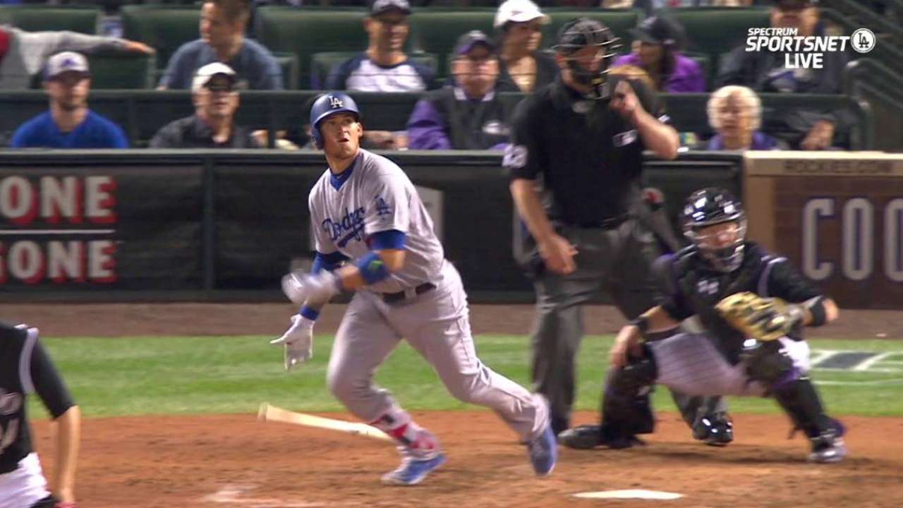 Dodgers buoyed by late rally against Rox