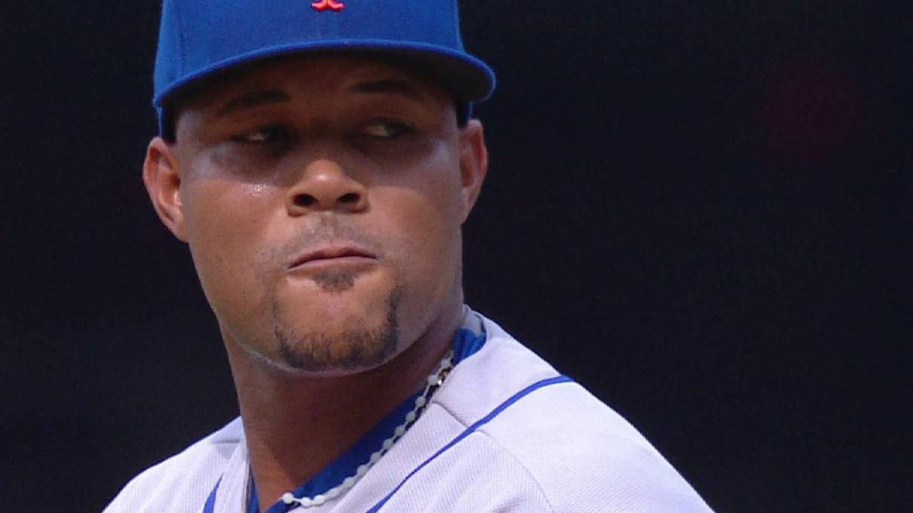Mets booth on Familia to the DL