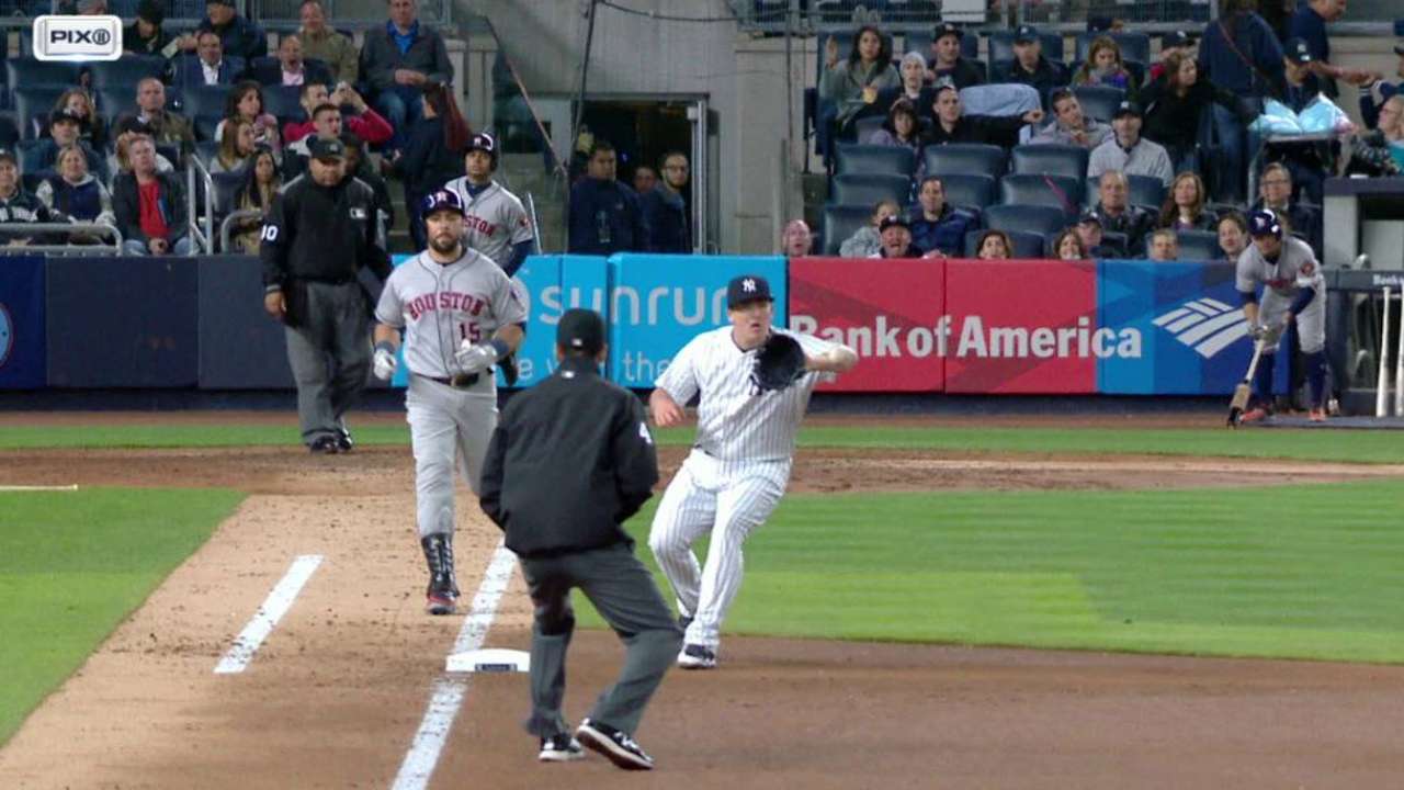 Holliday to see more playing time at first