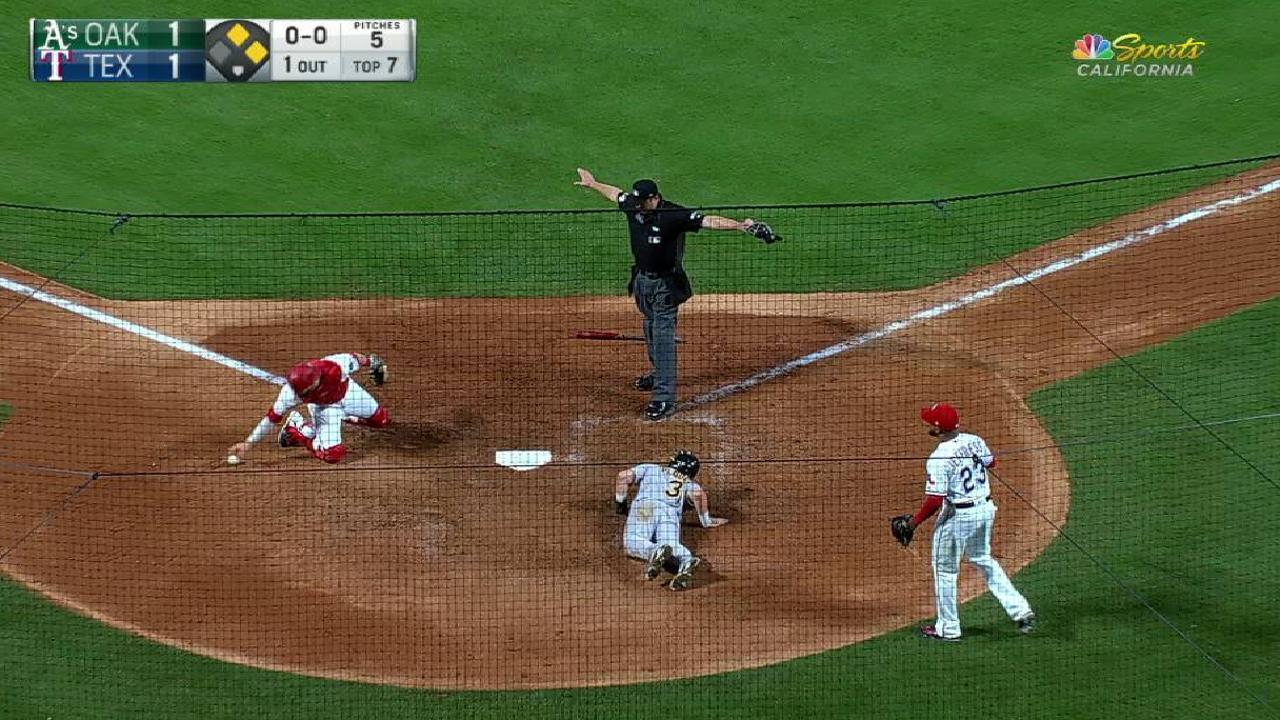 Canha's go-ahead RBI double