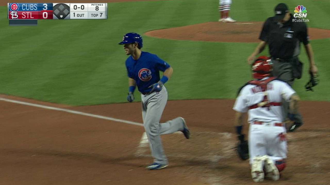 La Stella's solo home run