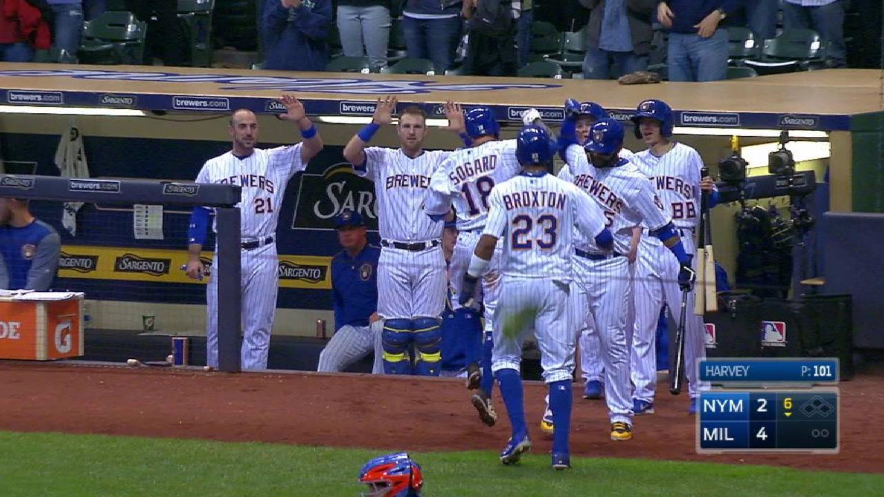 Sogard bringing 'nerd power' to Miller Park