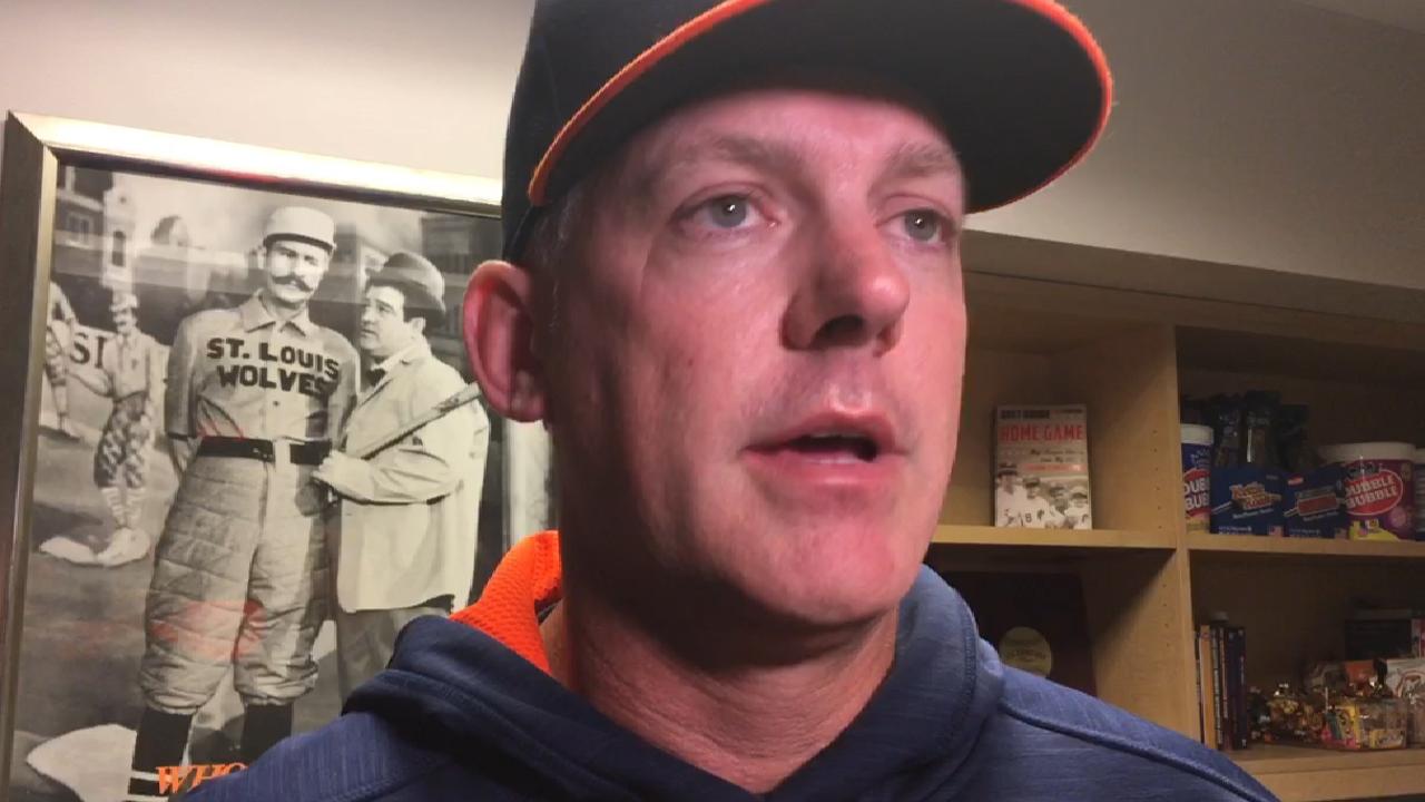 Hinch on McCullers' stellar game