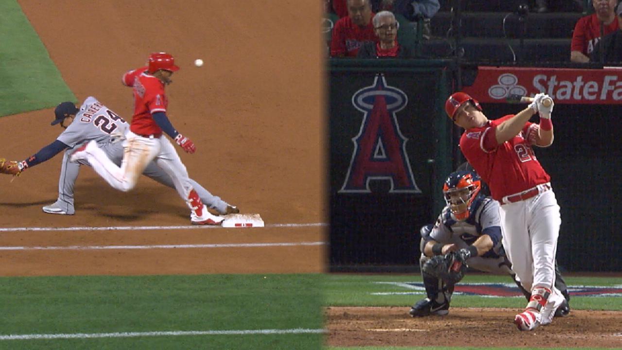 BTS: Escobar, Trout get hits