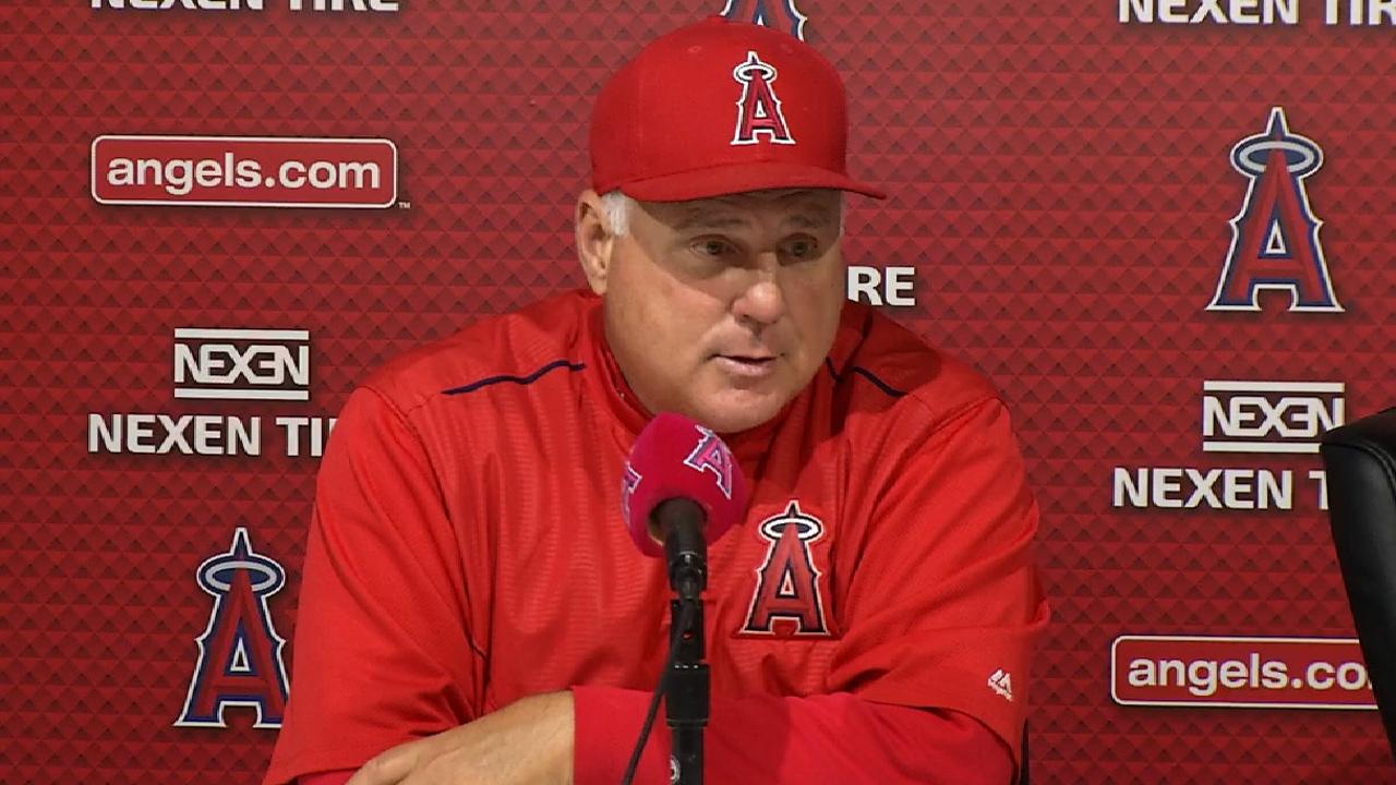 Scioscia on Trout, Shoemaker