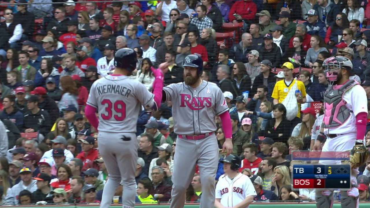 Kiermaier's two-run homer