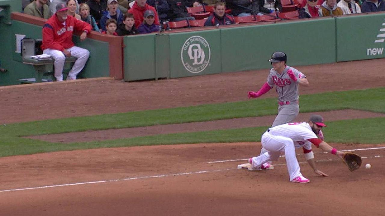Dickerson safe after review