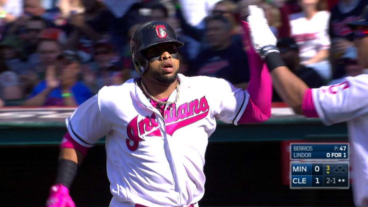 Santana opens the scoring