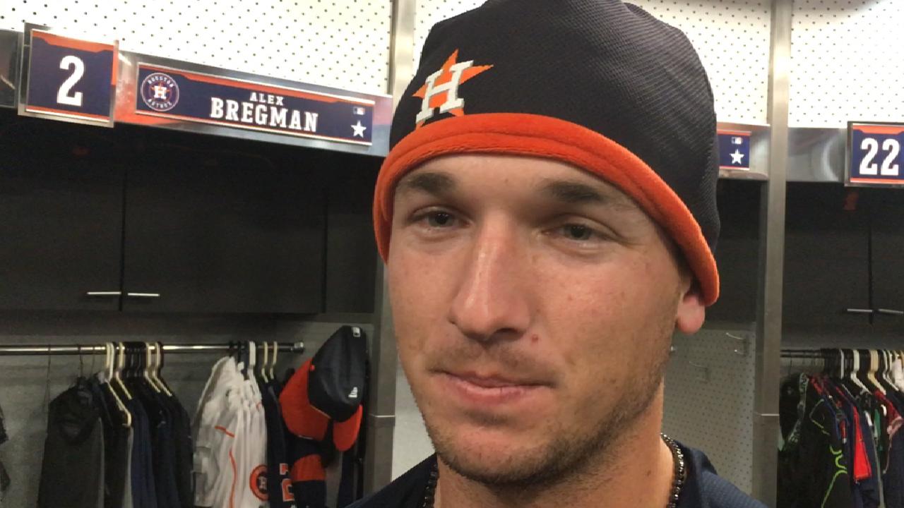 Bregman thanks his mom