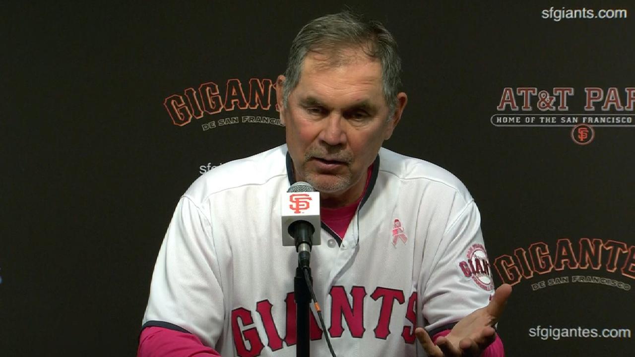 Bochy on pitching and power