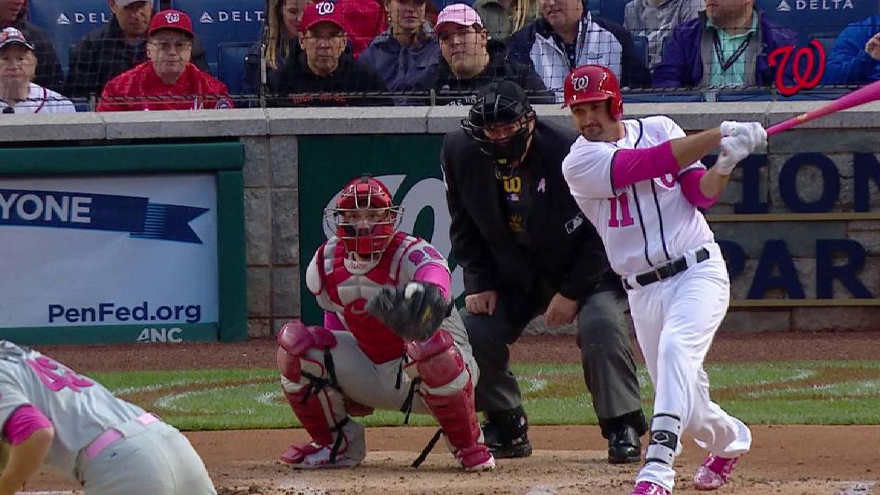 Zimmerman's single in the 2nd