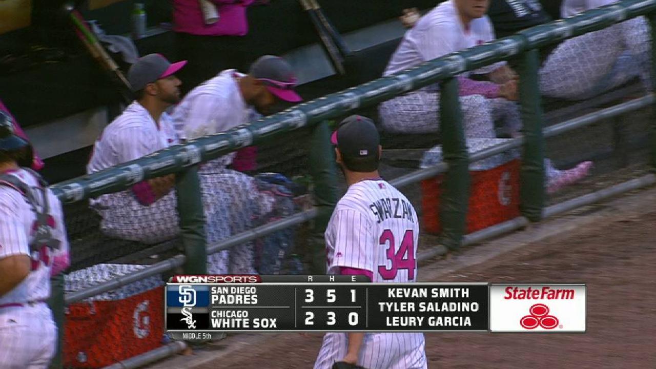 Swarzak escapes jam in the 5th