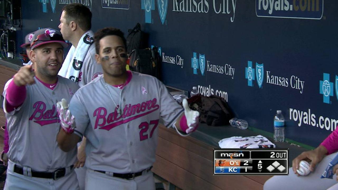 Pena's second homer of the game
