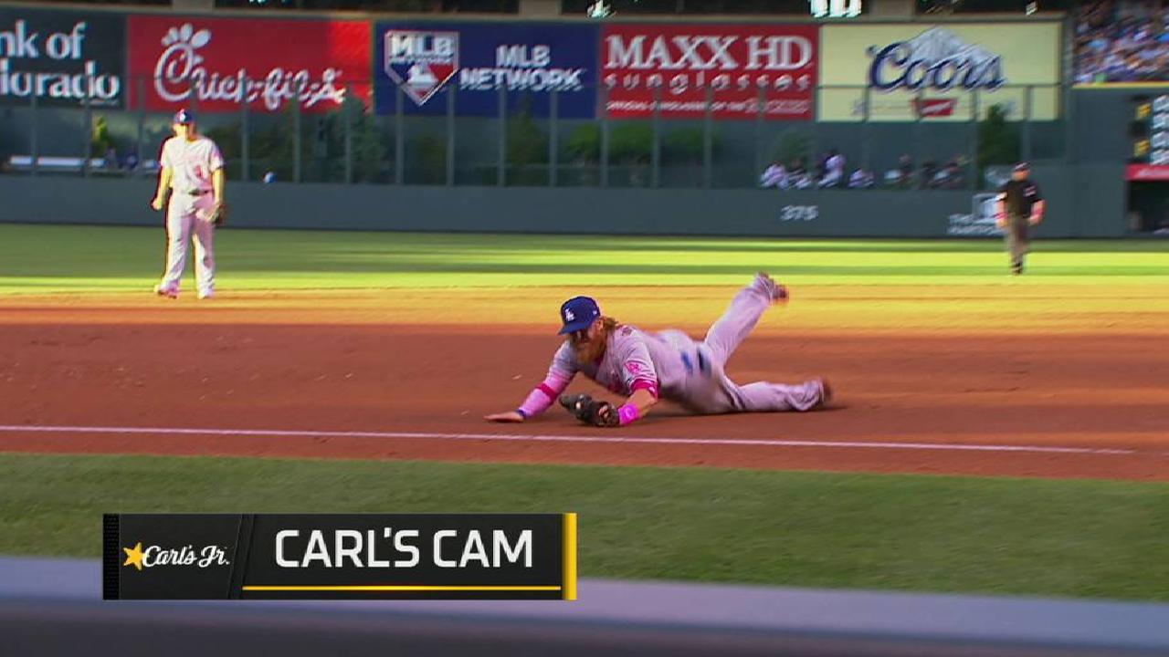 Turner's outstanding diving snag
