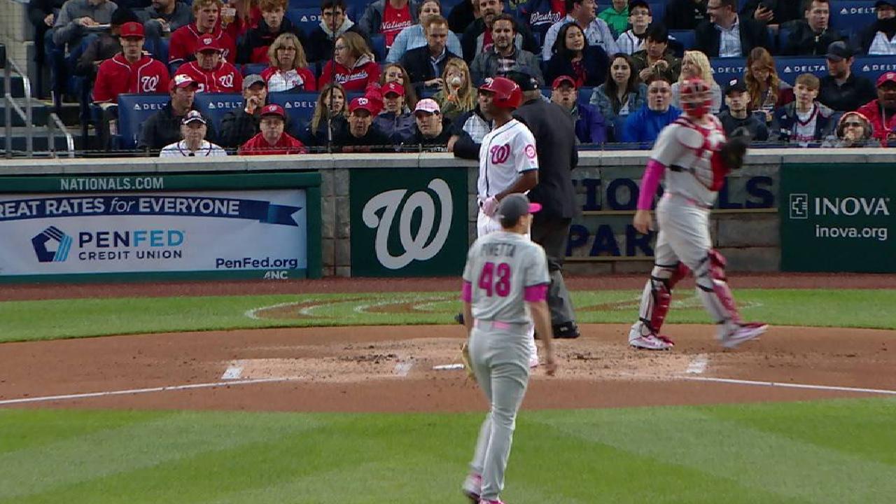 Phillies miffed by another close loss to Nats