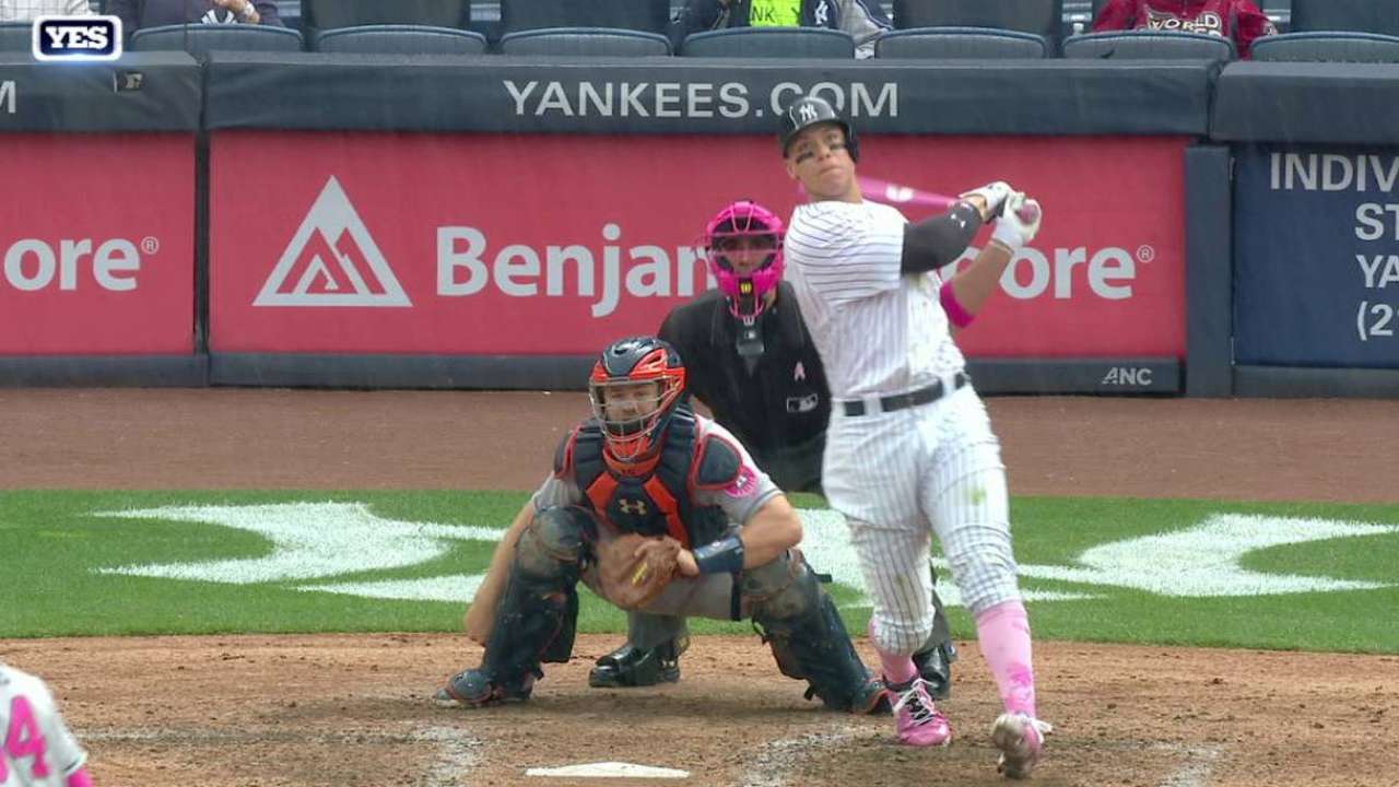 Judge belts his 14th home run