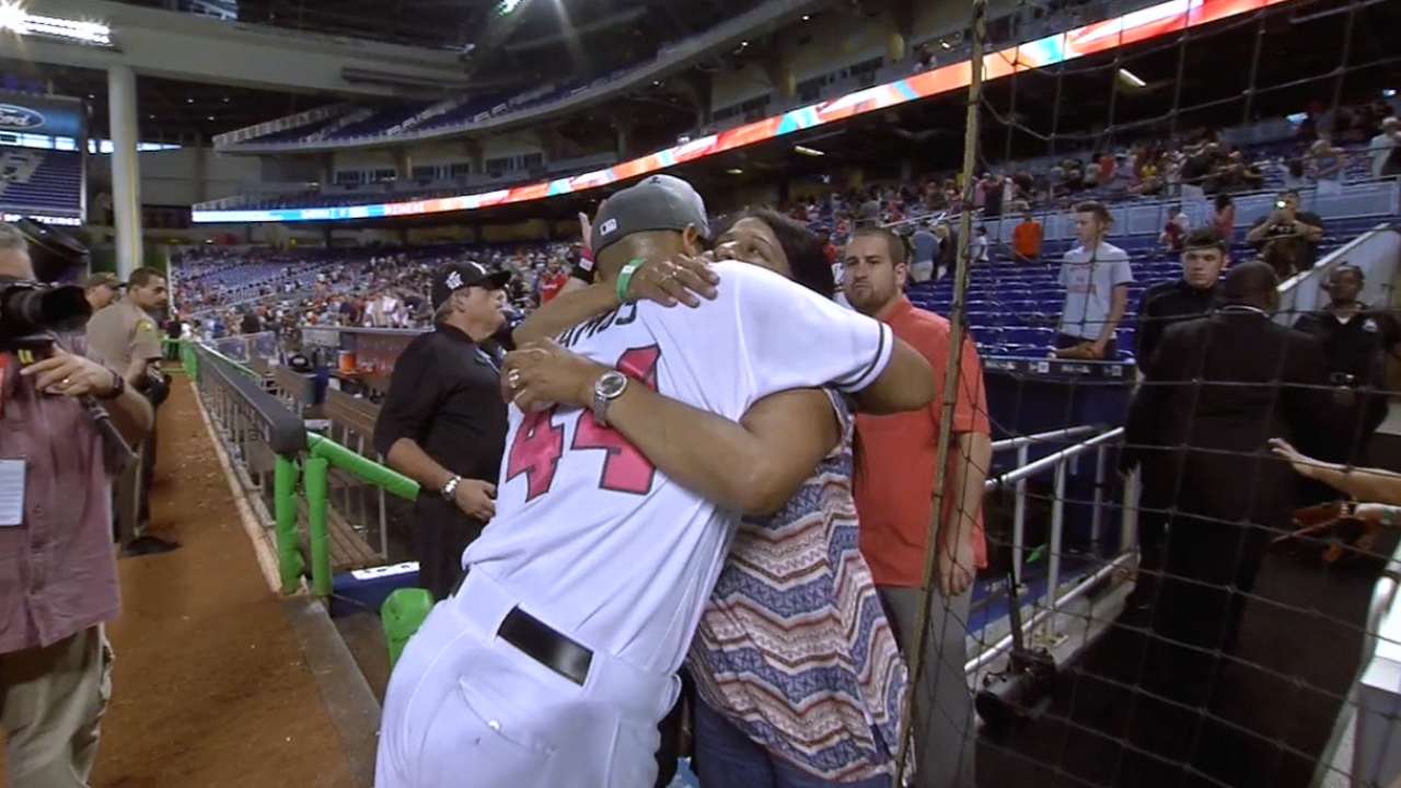 Ramos earns the save for his mom