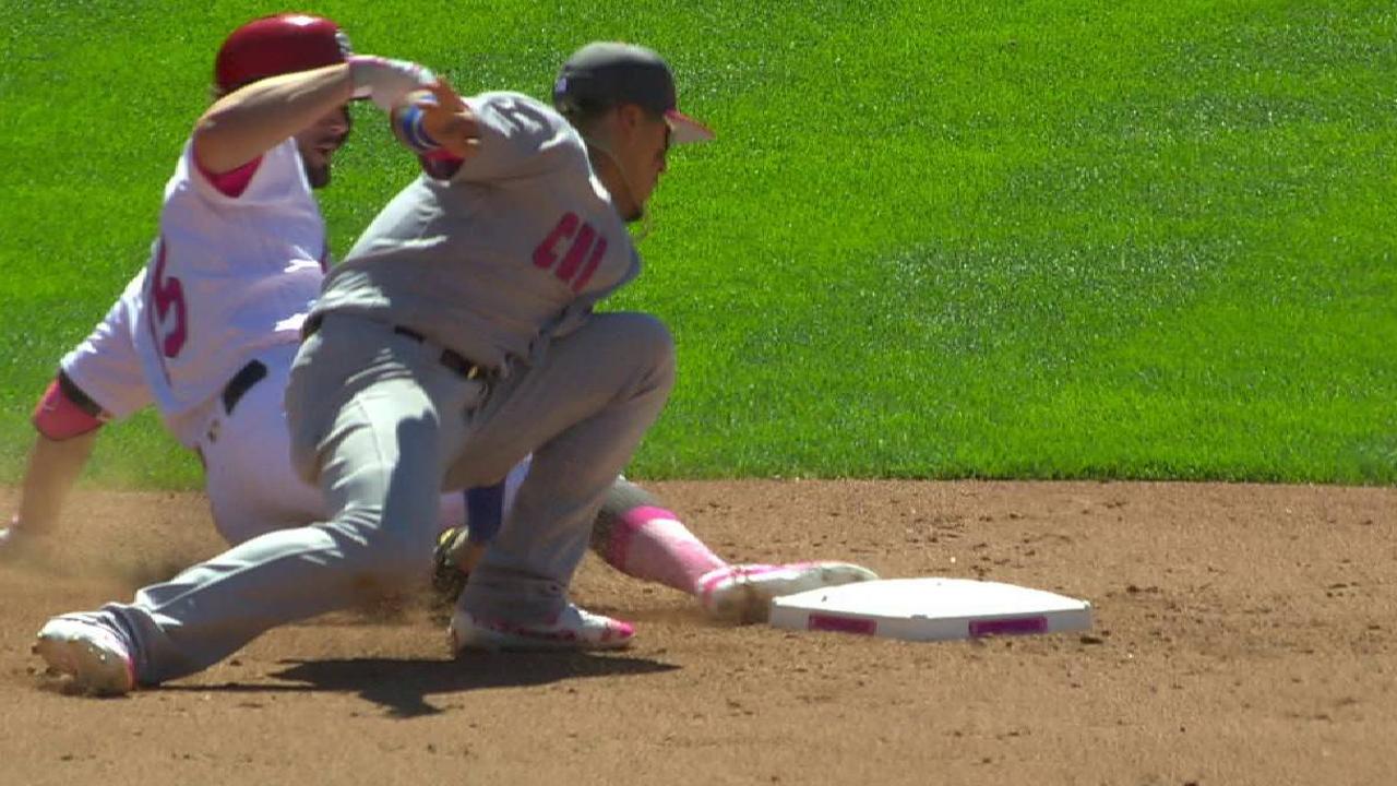 Grichuk's double stands