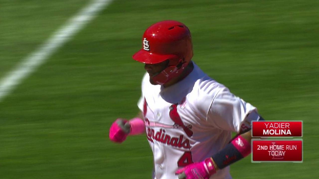 Molina's second home run