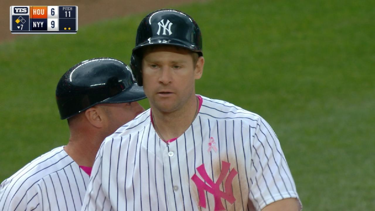 Headley corona la remontada de Yankees sobre Astros