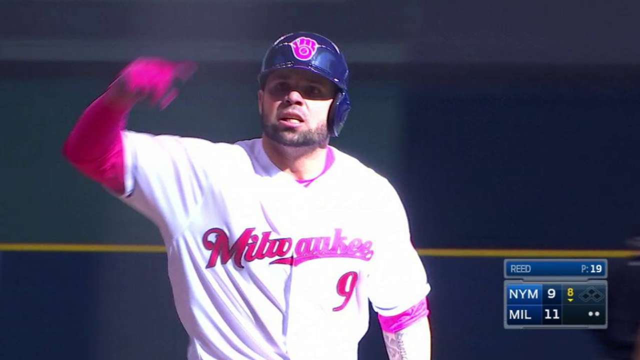Piña comandó remontada de Cerveceros para completar barrida ante Mets