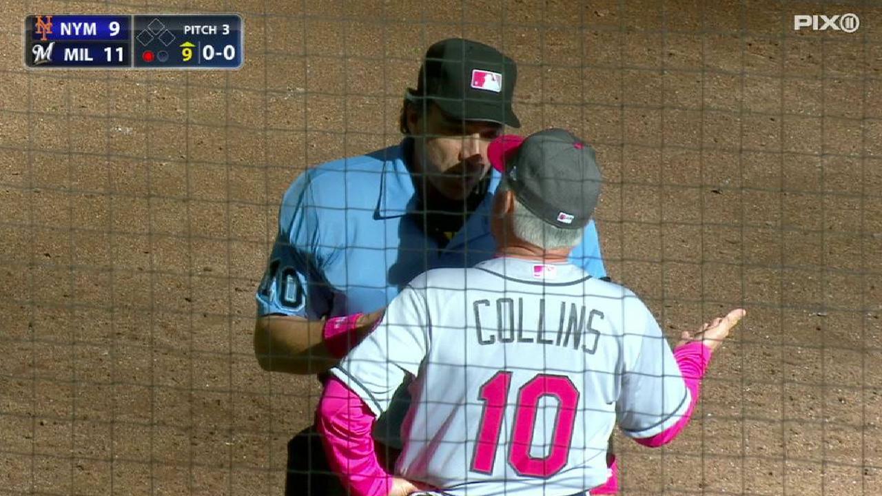 Walker is ejected from the game