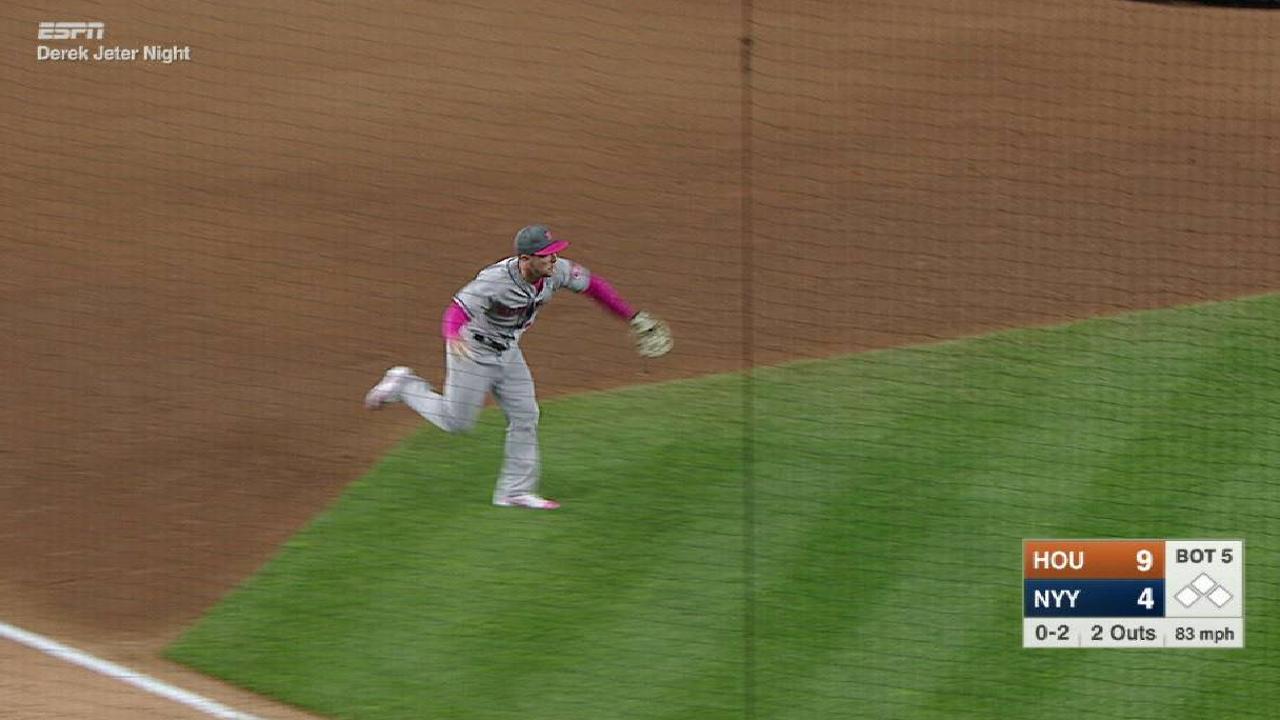 Astros seeking consistency at corners