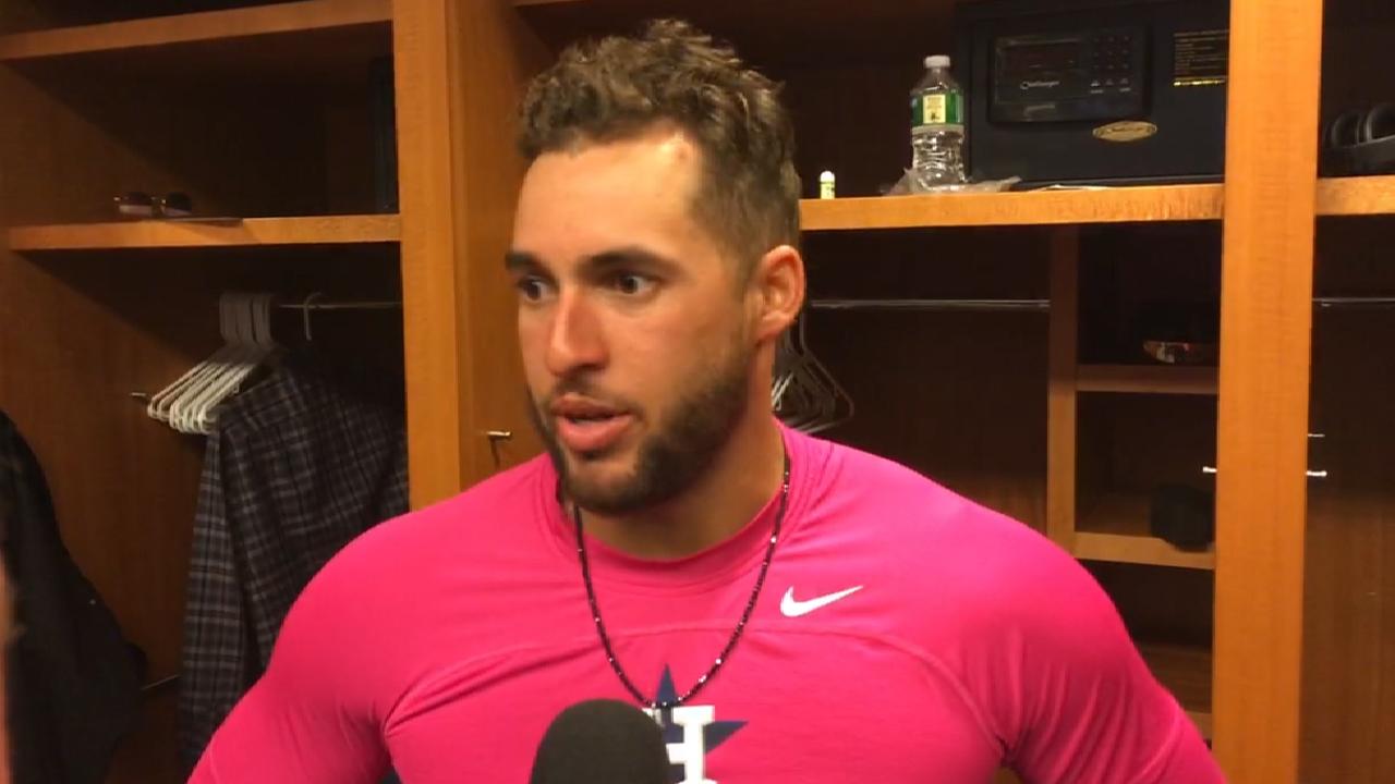 Springer on Astros' 10-7 win