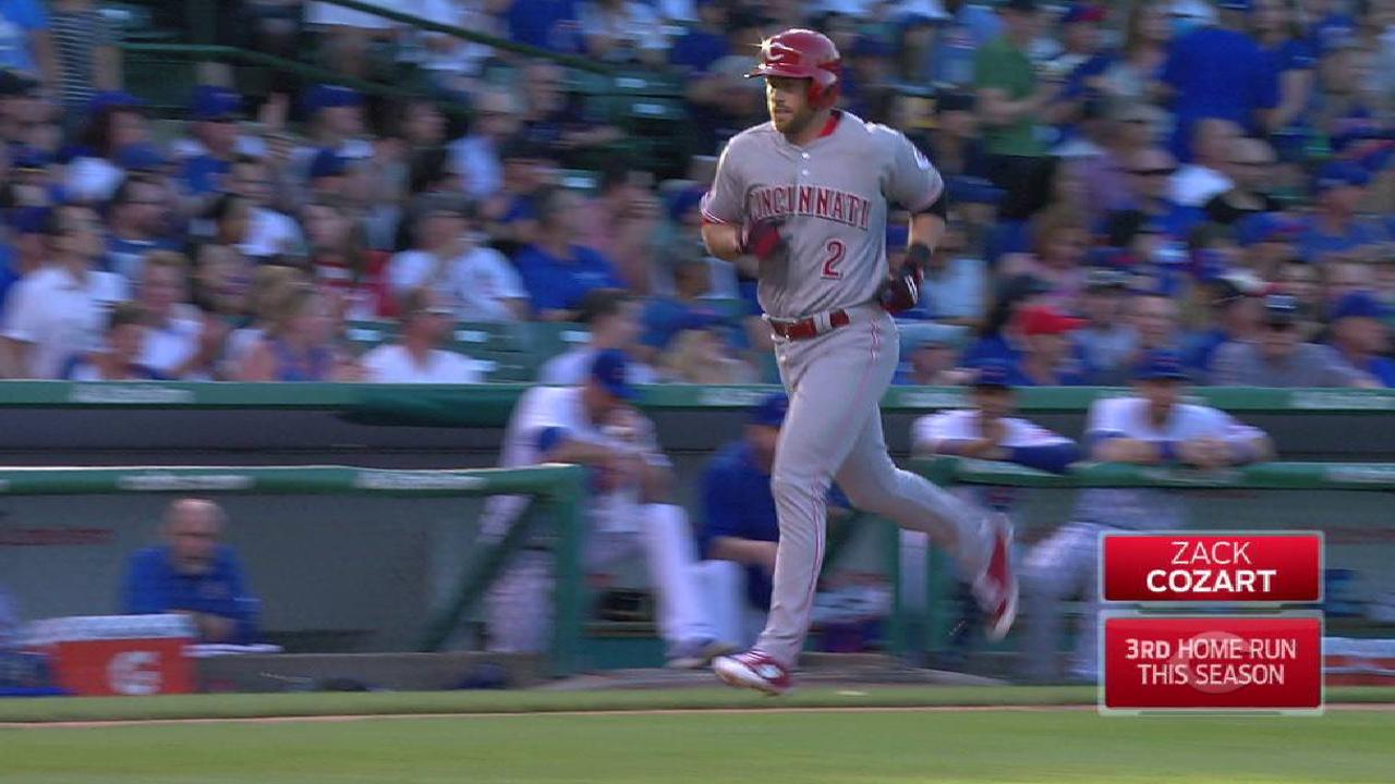 Cozart's solo home run