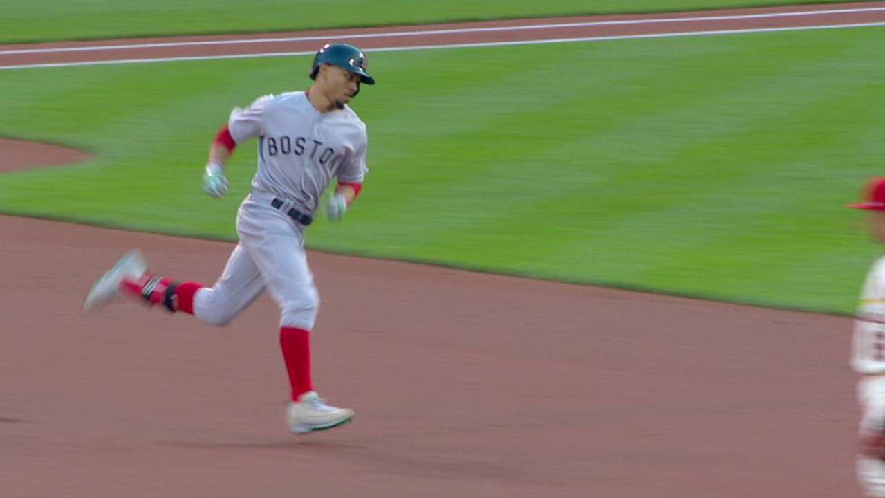 Betts making play for AL All-Star start