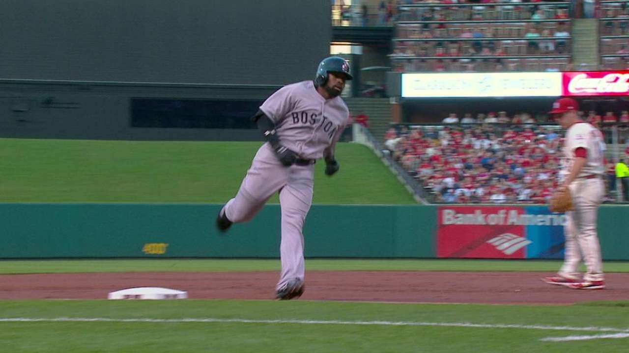 Bradley Jr.'s solo home run