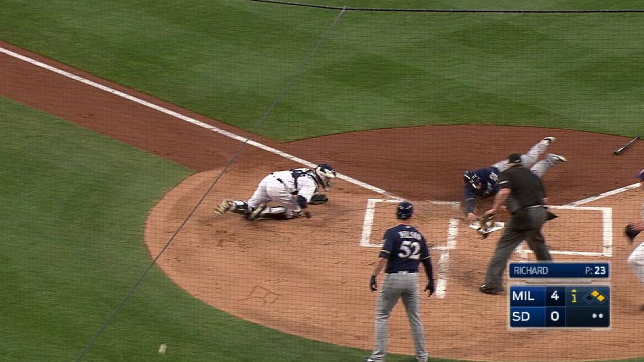 Sogard's RBI single to center