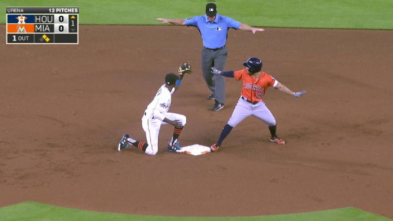 Altuve's RBI double