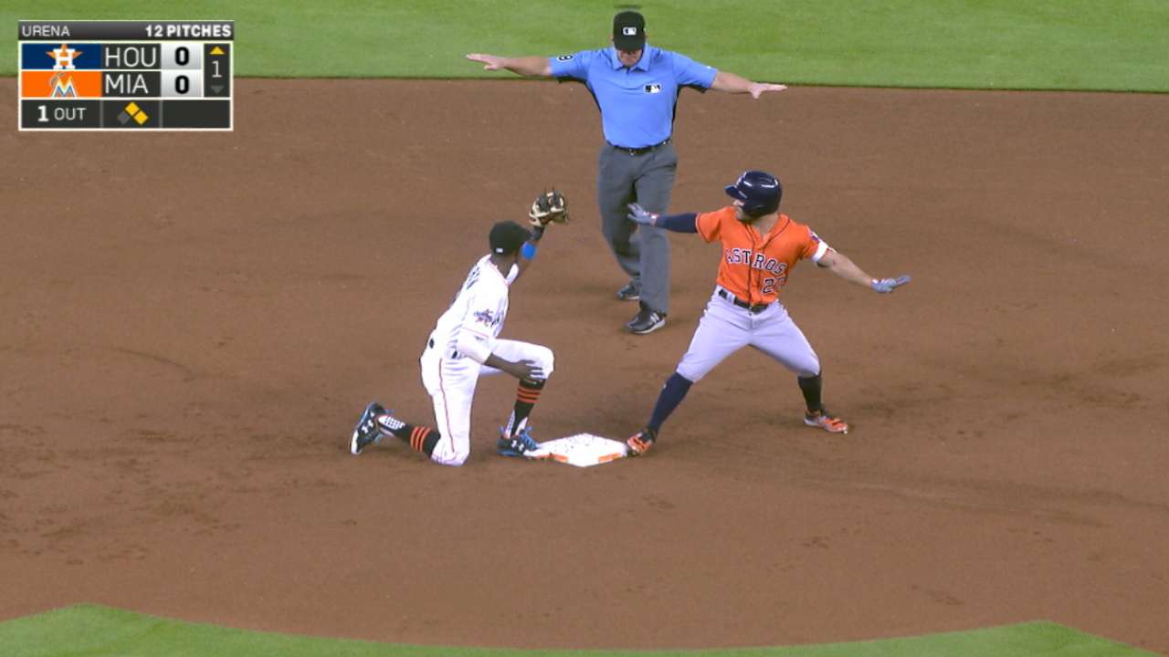 Altuve's four-hit game