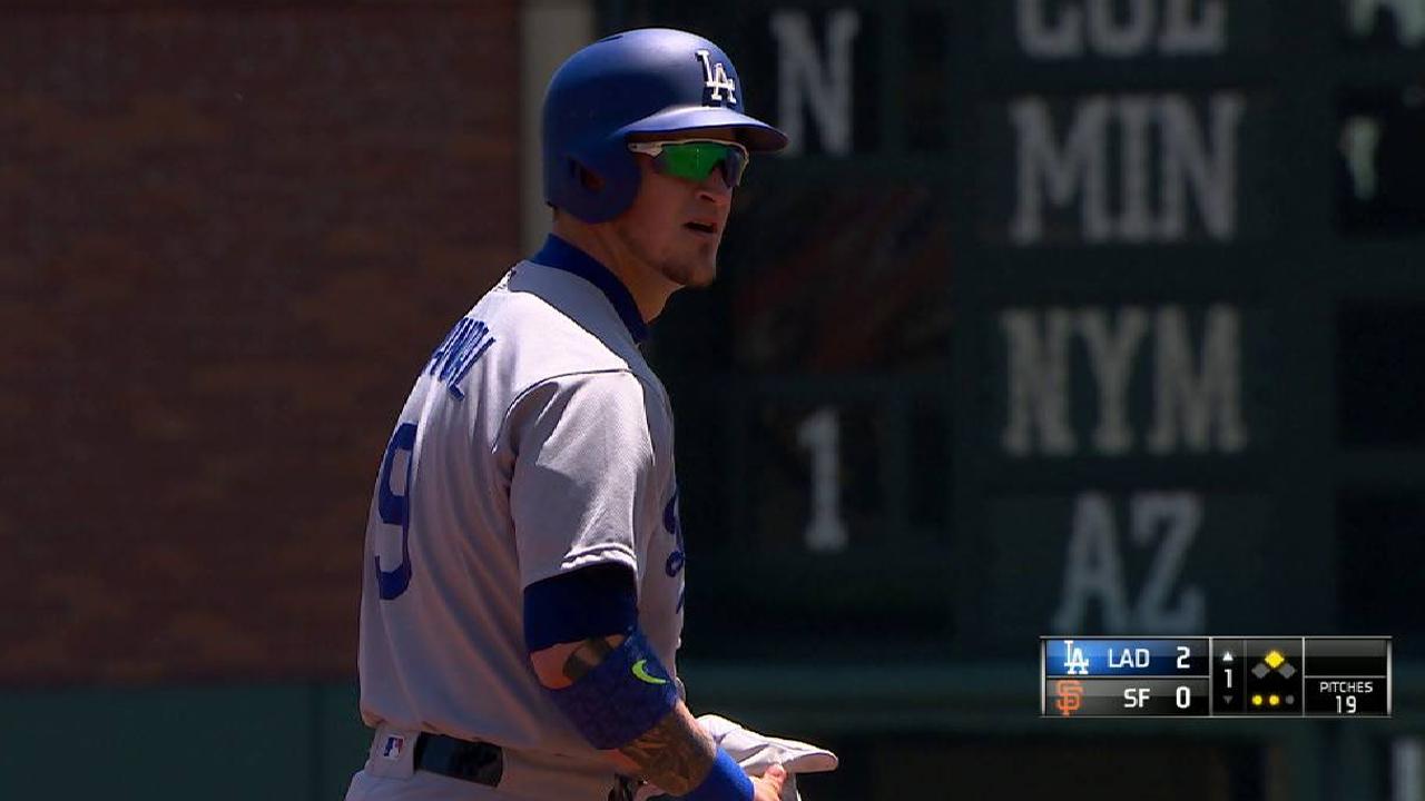 Grandal's two-run double