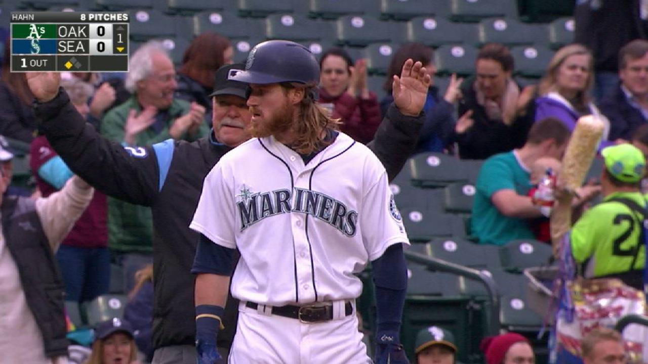 Gamel's triple to right