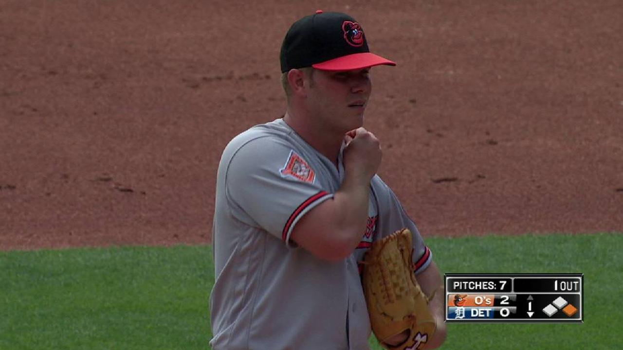 Tigers snap Bundy's streak of 8 quality starts