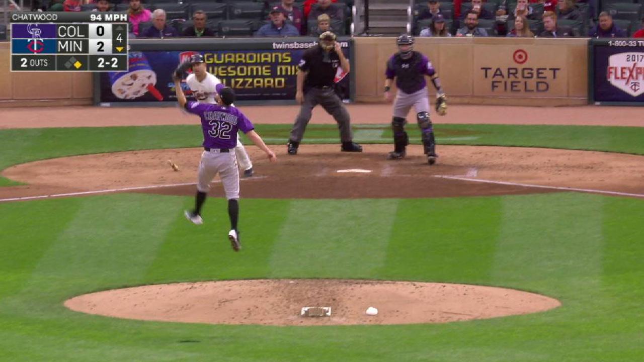Chatwood solid; Rox can't solve Berrios in loss