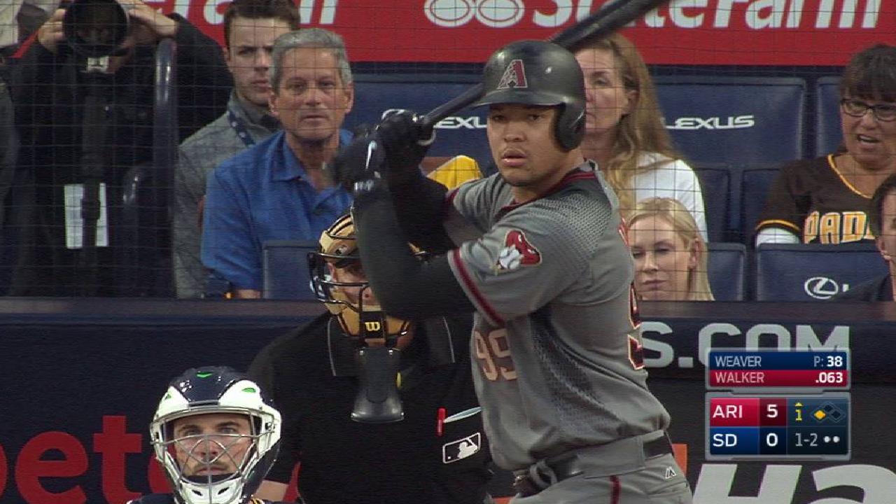 Walker's RBI single