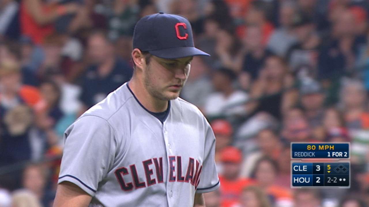 Bauer towers over Astros as Tribe powers up