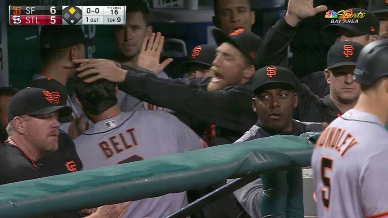 Nunez's go-ahead two-run double