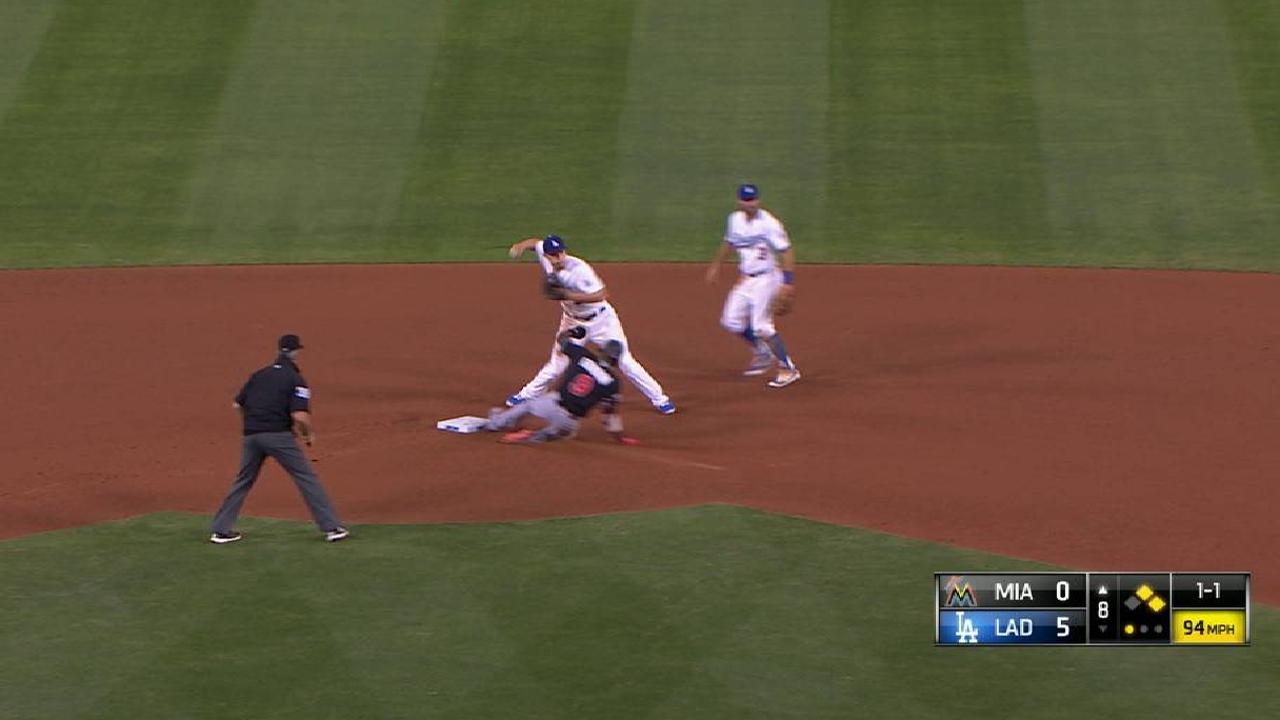 Stripling escapes jam in 8th