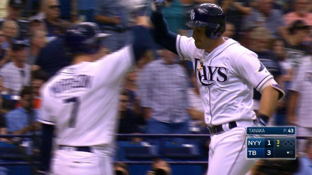 Longoria's solo home run