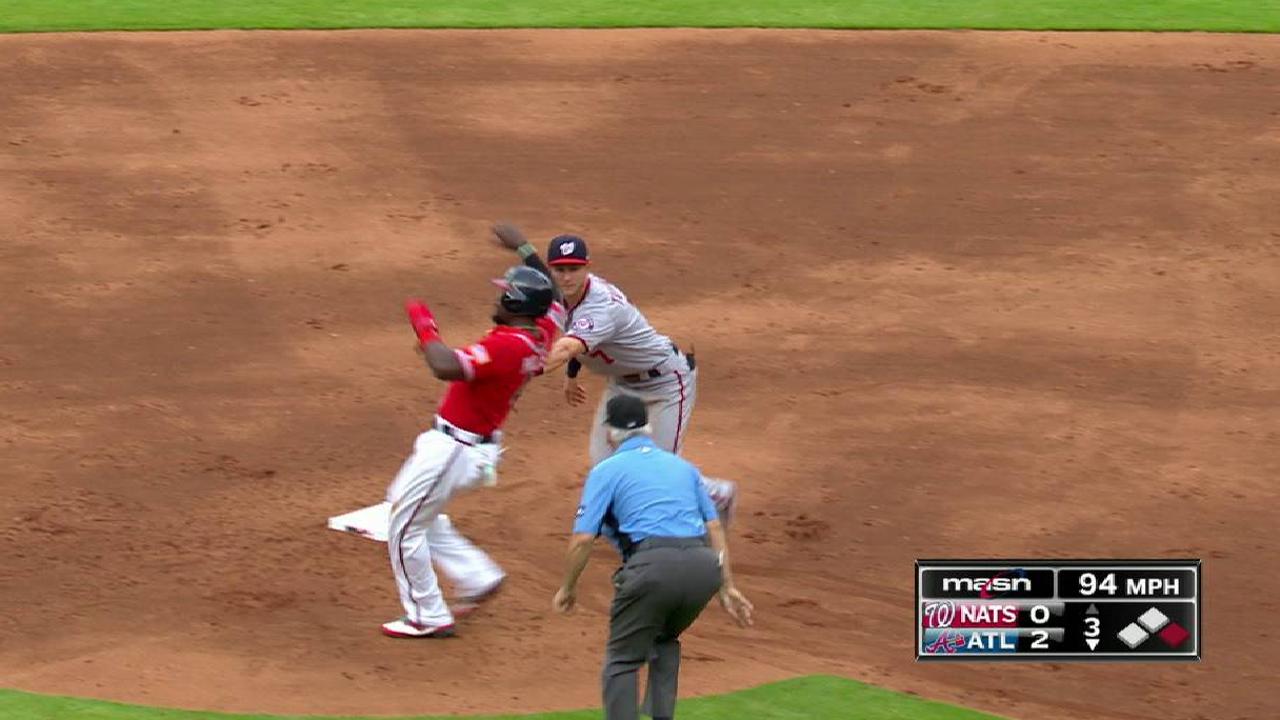 Scherzer labors, struggles with FB command