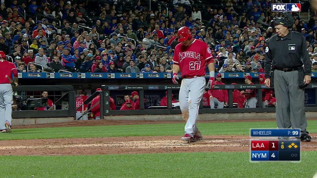 Marte's RBI hit-by-pitch
