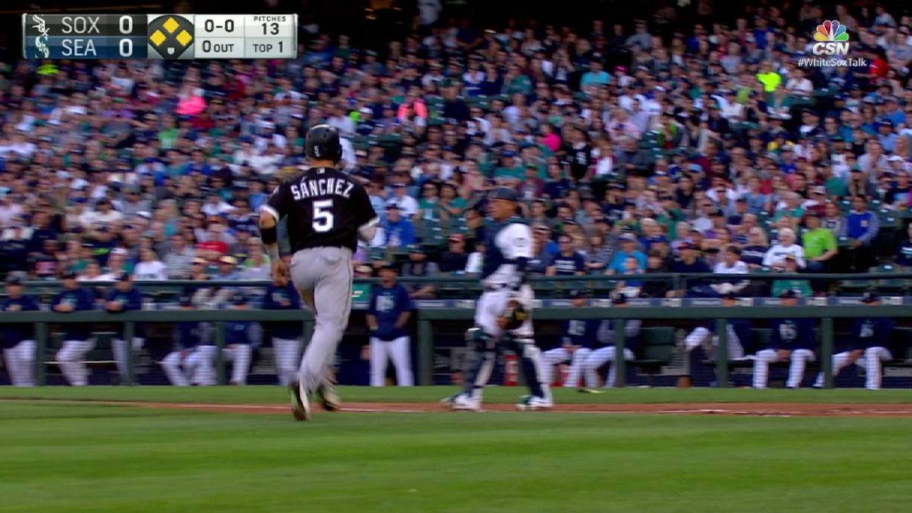 Abreu's RBI double