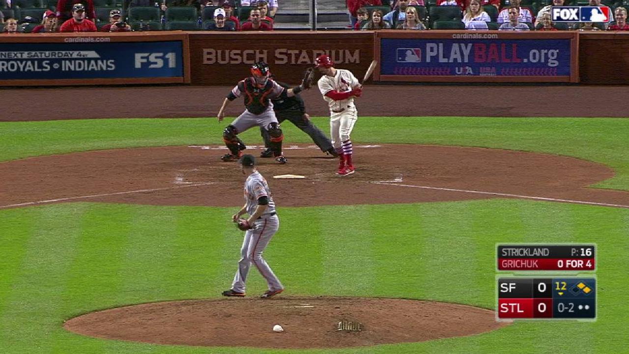 Strickland keeps game scoreless