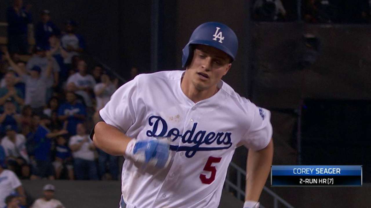 Seager leads NL shortstops on All-Star ballot