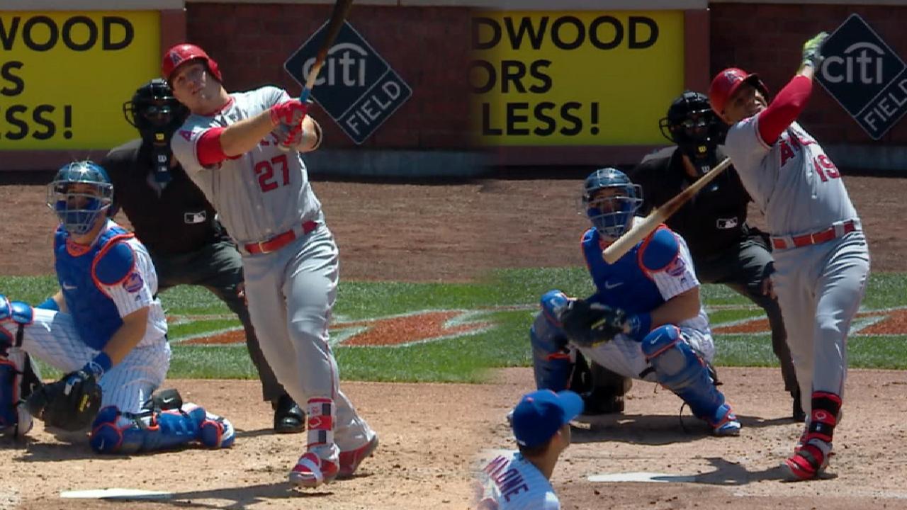 Fast start, 4 HRs spur Angels to rout of Mets